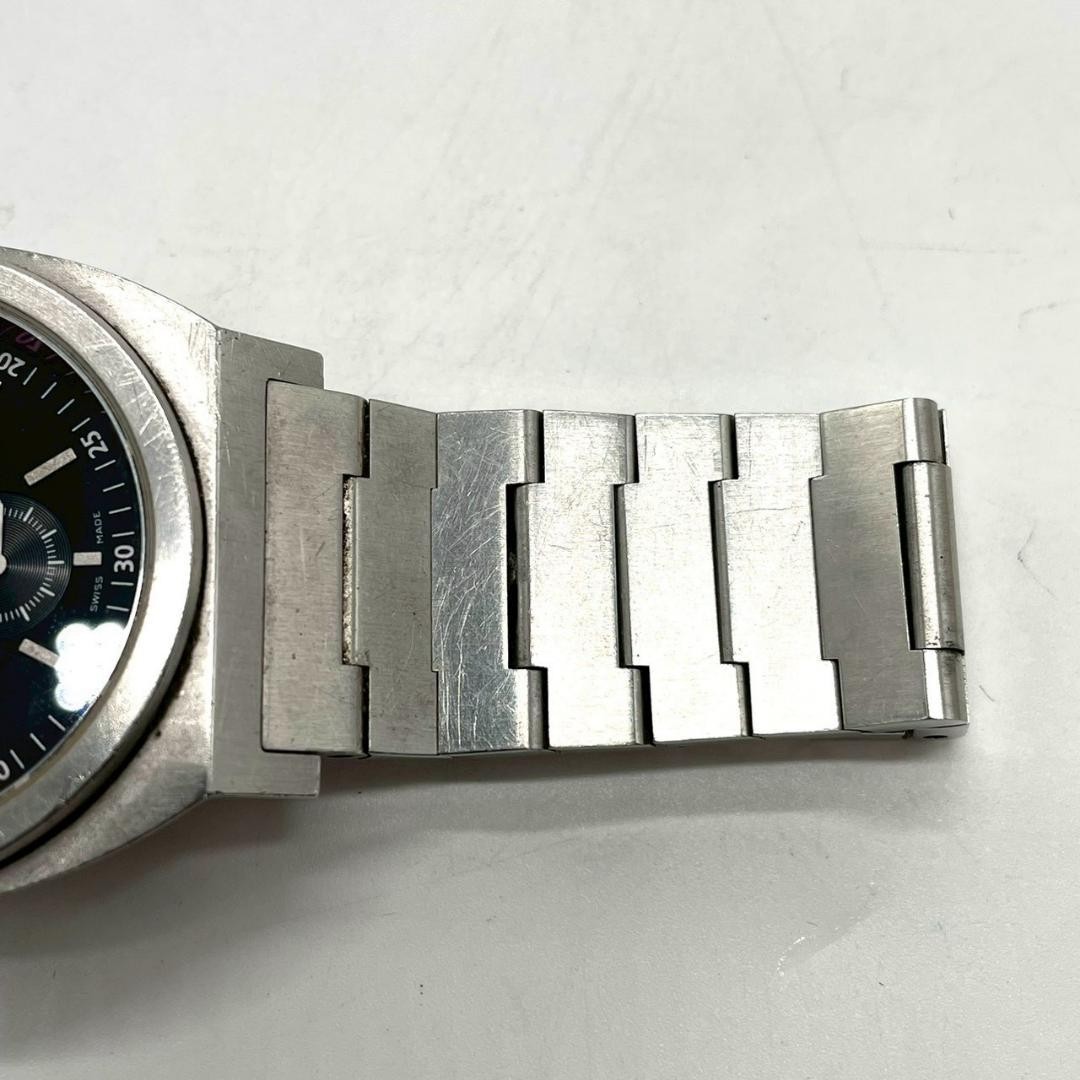 Alfred Dunhill Small Seconds Quartz Watch Silver Stainless Steel Authentic