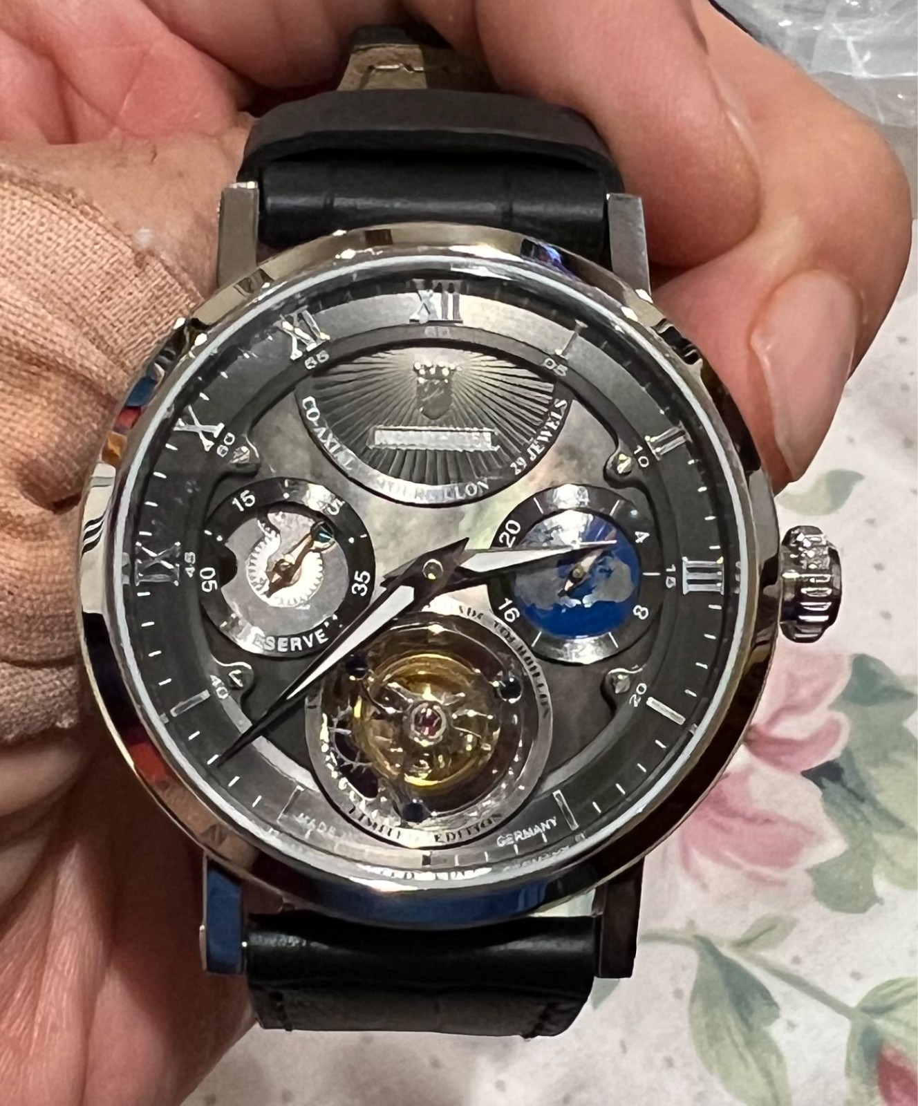 Waldhoff Co-Axial Tourbillon 29 Jewels Limited Edition