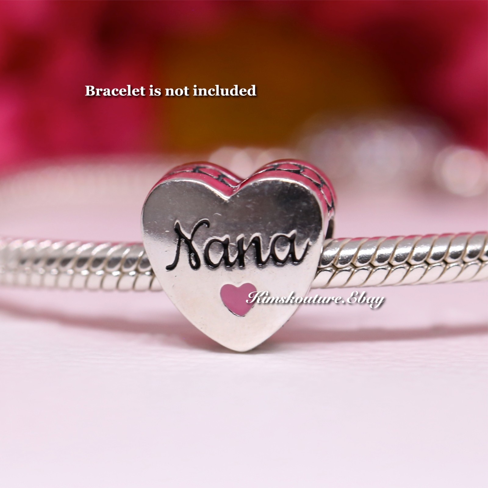 Pandora Charm – Nana Heart Sterling Silver ALE S925 ENG792015_173