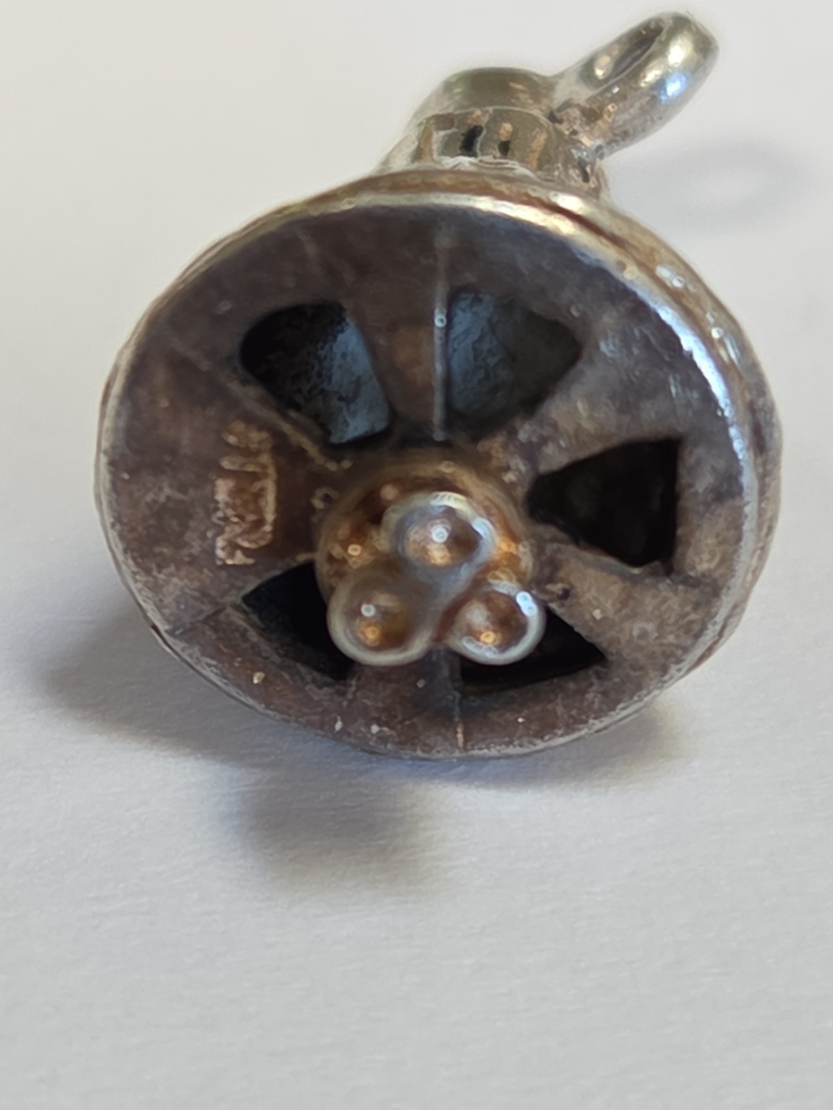 Sterling Silver ~ NASA Space Capsule Charm ~ Mercury Space Ship ~ VINTAGE