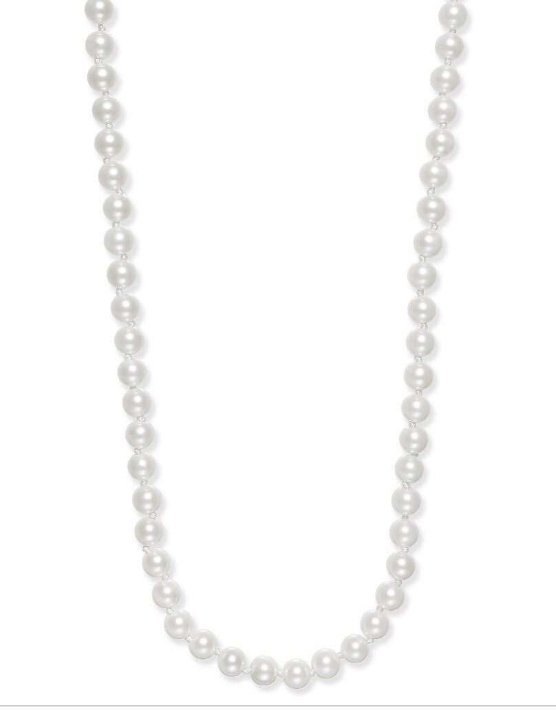 $148 Kate Spade Pearls Of Wisdom Long Pearl Necklace #KSJ1a