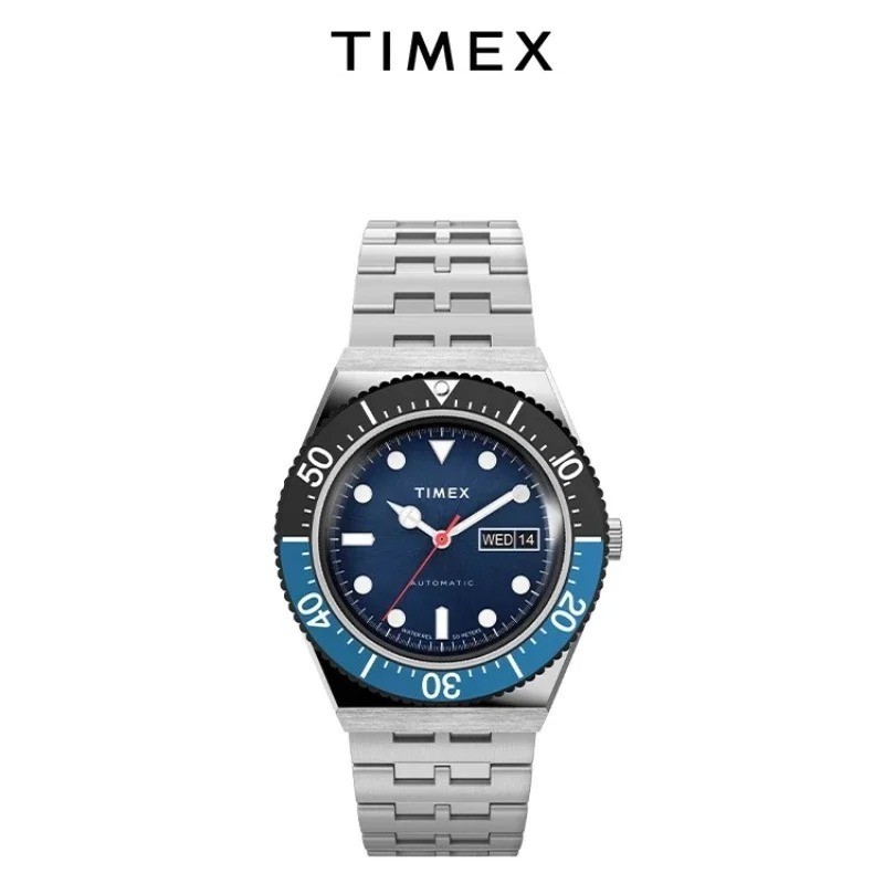 TIMEX Watch Automatic Men’s Luxury Leisure Multifunction Stainless Steel Strip