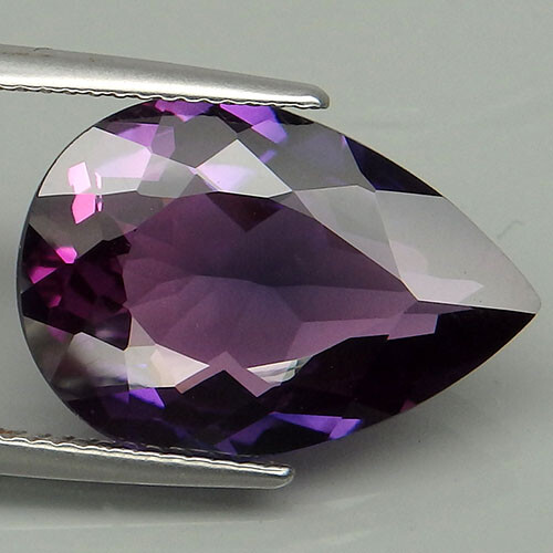 13.25Ct. Mysterious!!! Bi Color ~ Purple & Blue Ametrine Pear