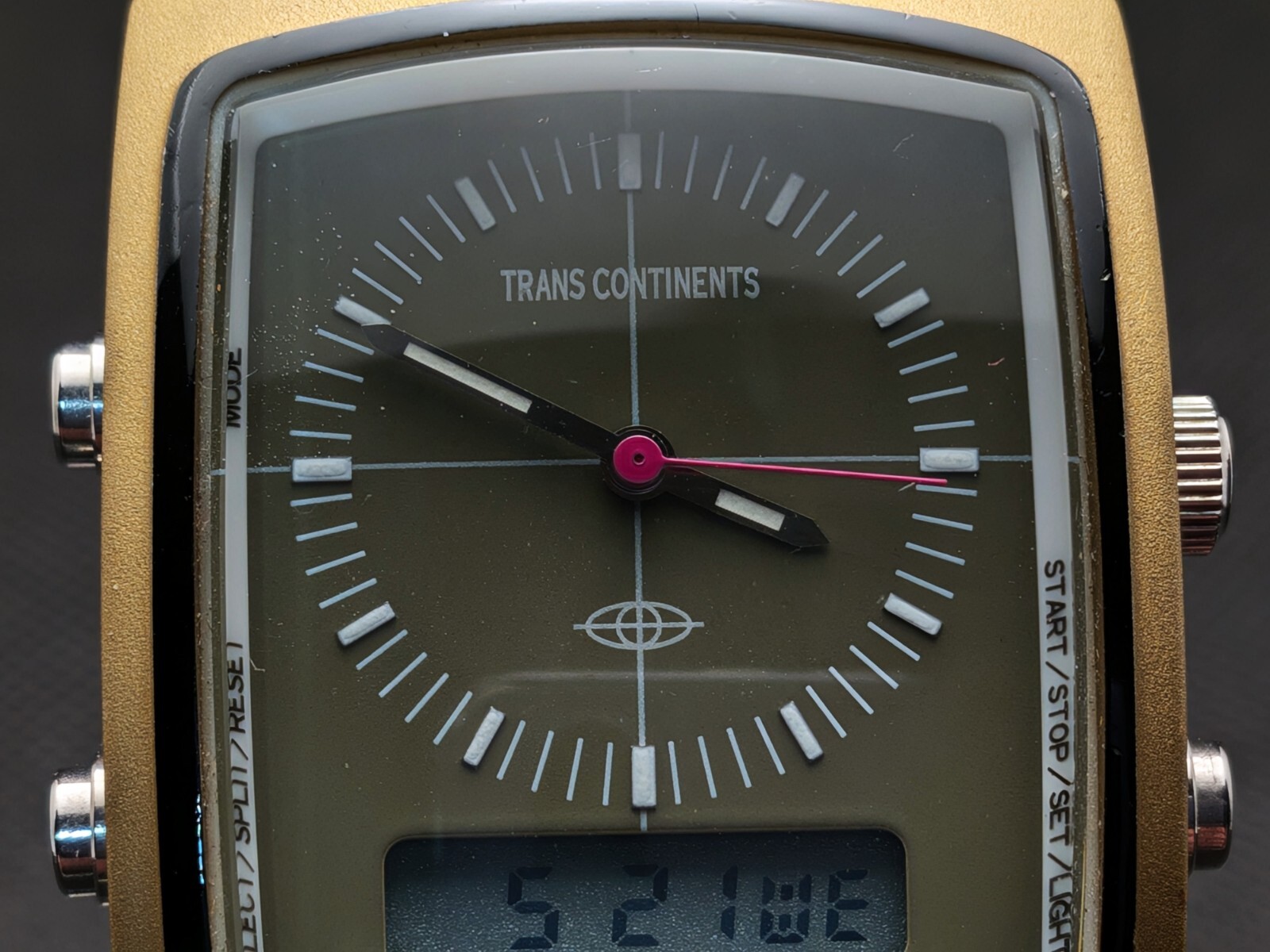 Citizen Collaboration Trans Continents Ana Digi Vintage Watch