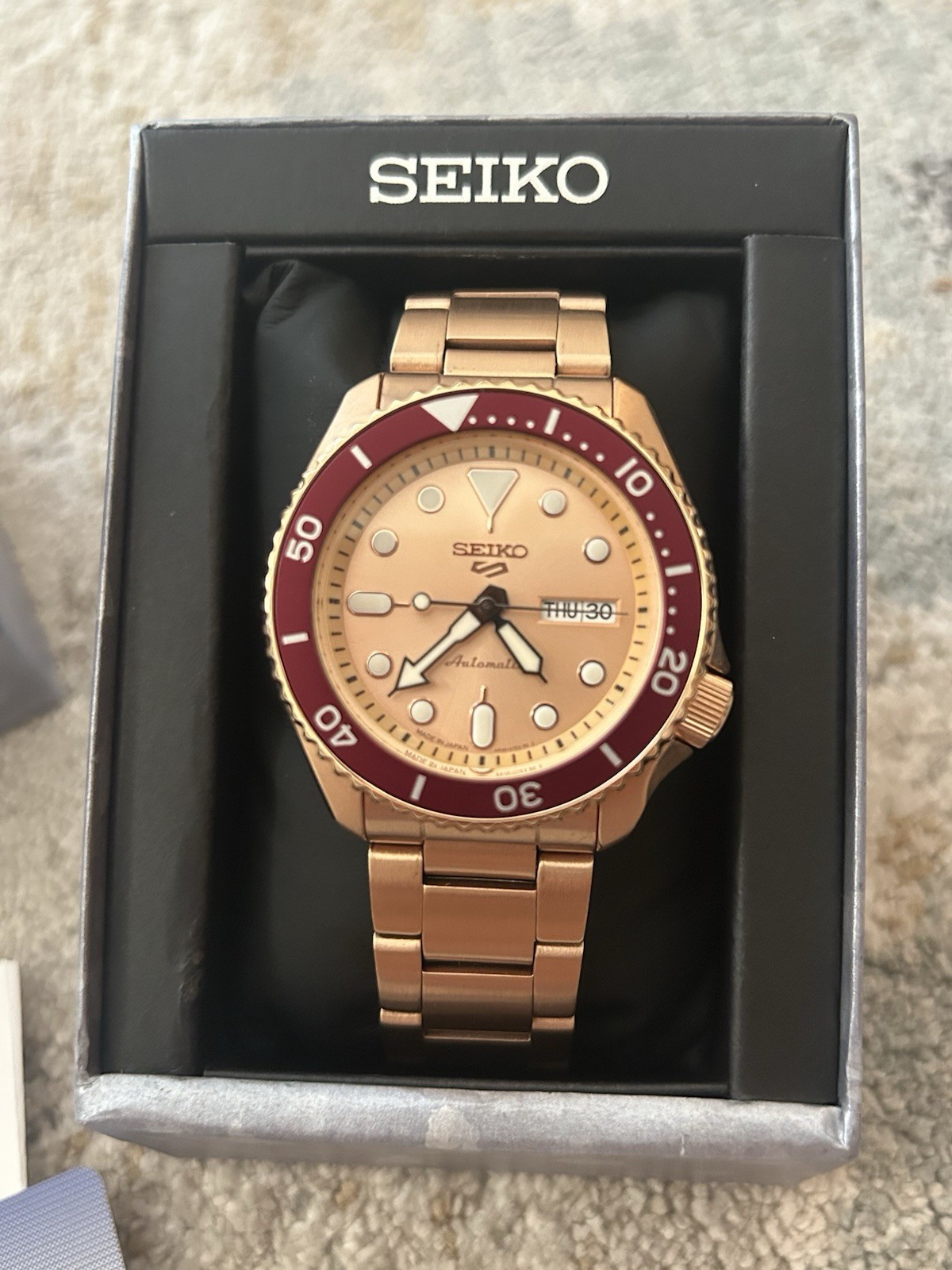 Seiko 5 Sports SRPK08 — 55th Anniversary Limited Edition