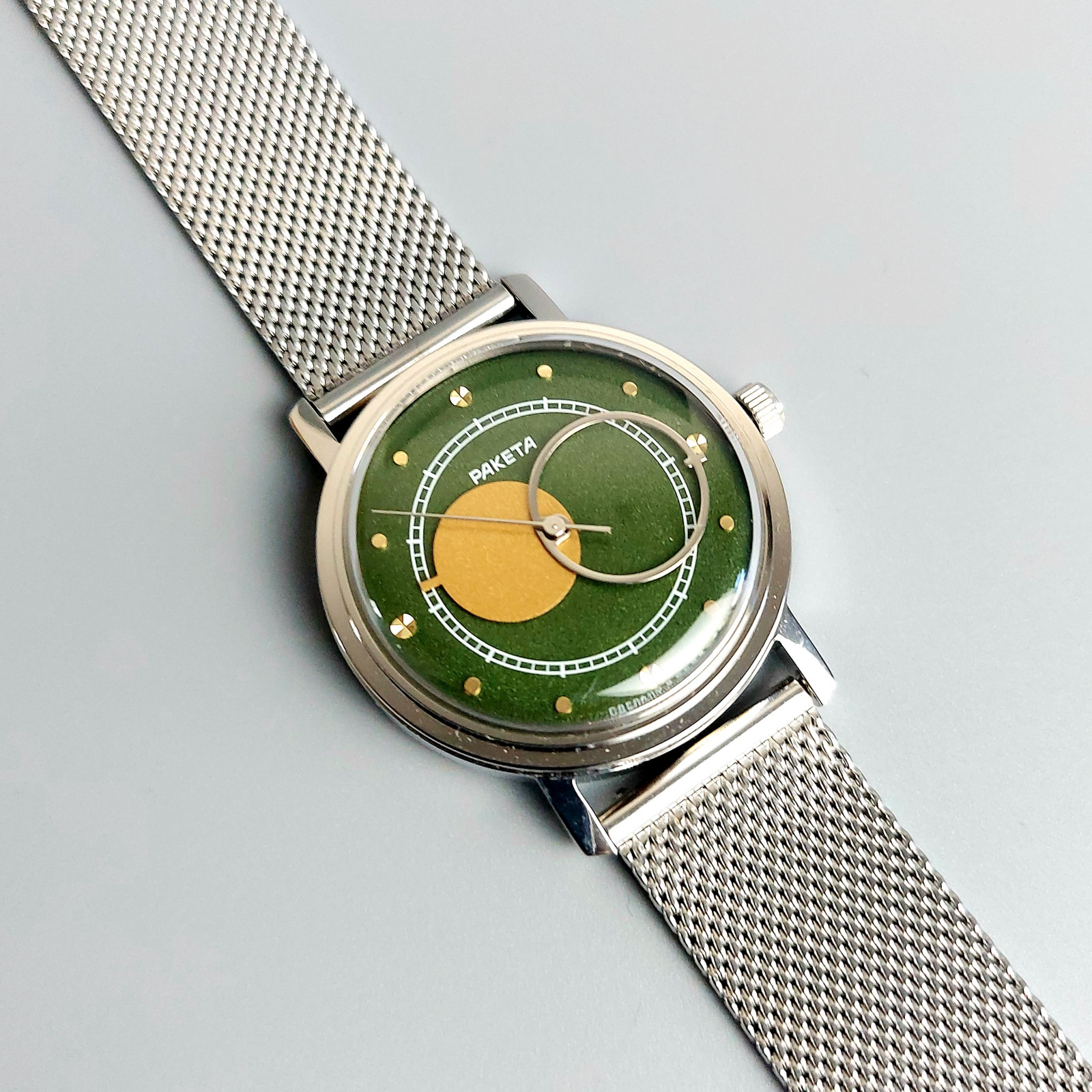 Soviet Wristwatch Raketa Copernic Copernicus Kopernik Vintage Men’s Watch 2609.H