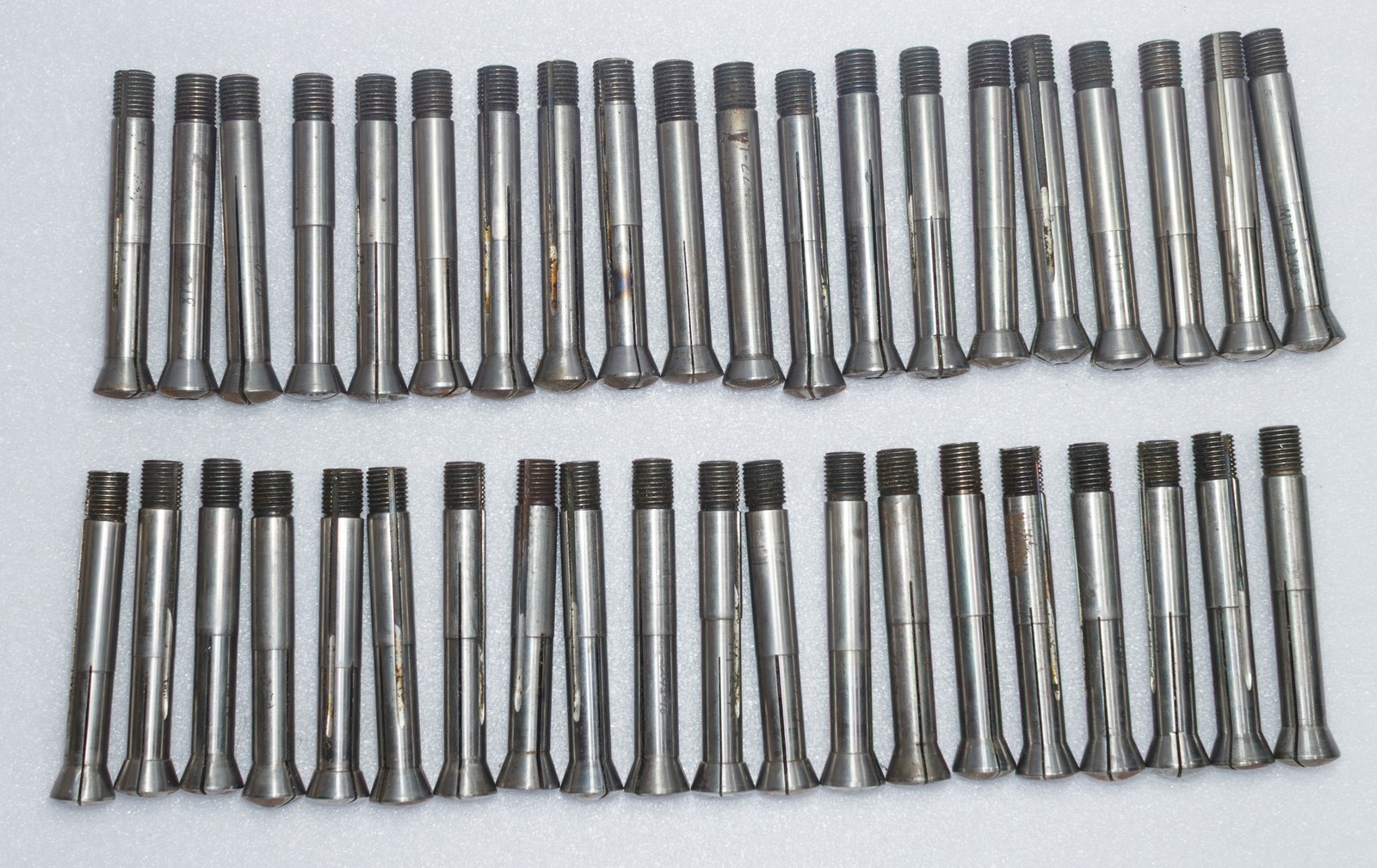 Handmade Collet Set 40pc Cutter Grinder ? Specialty Watch Lathe Attachment 10mm