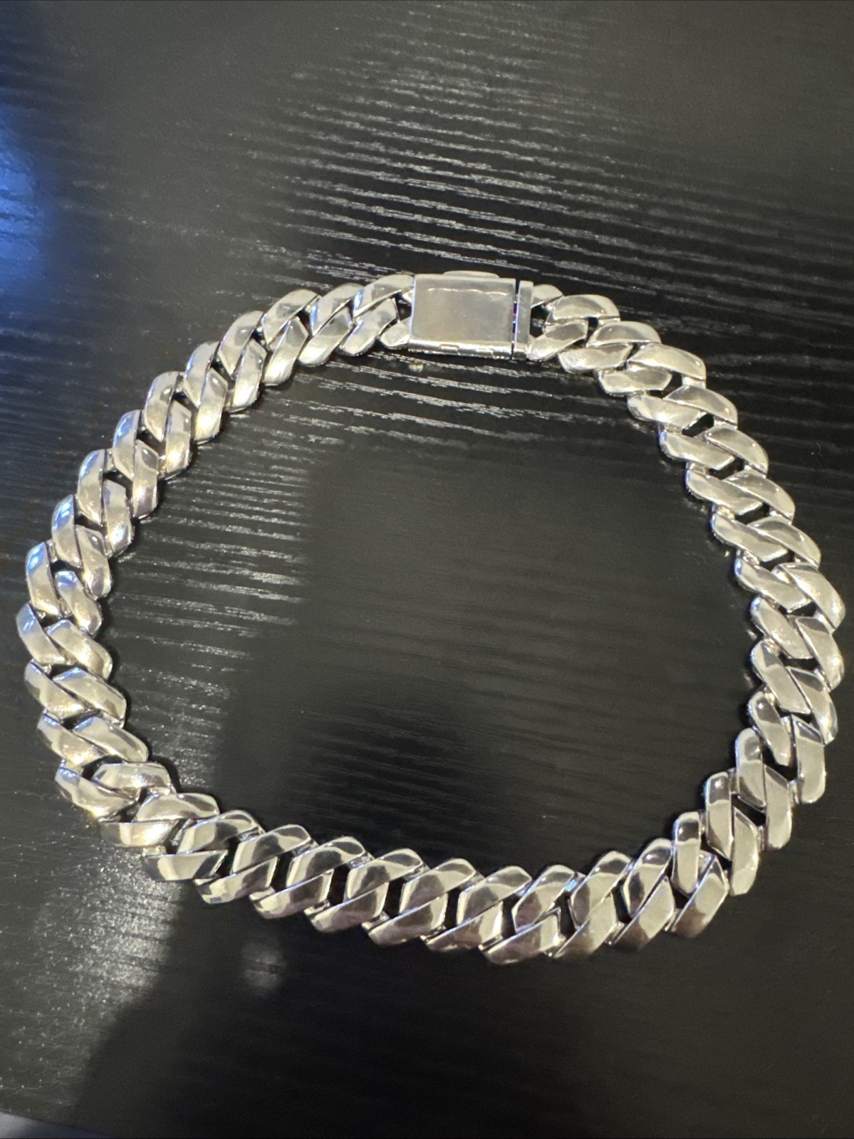 Cuban Link Chain Necklace Iced MOISSANITE Out 925 Silver Plated, 24 Inch , 20mm
