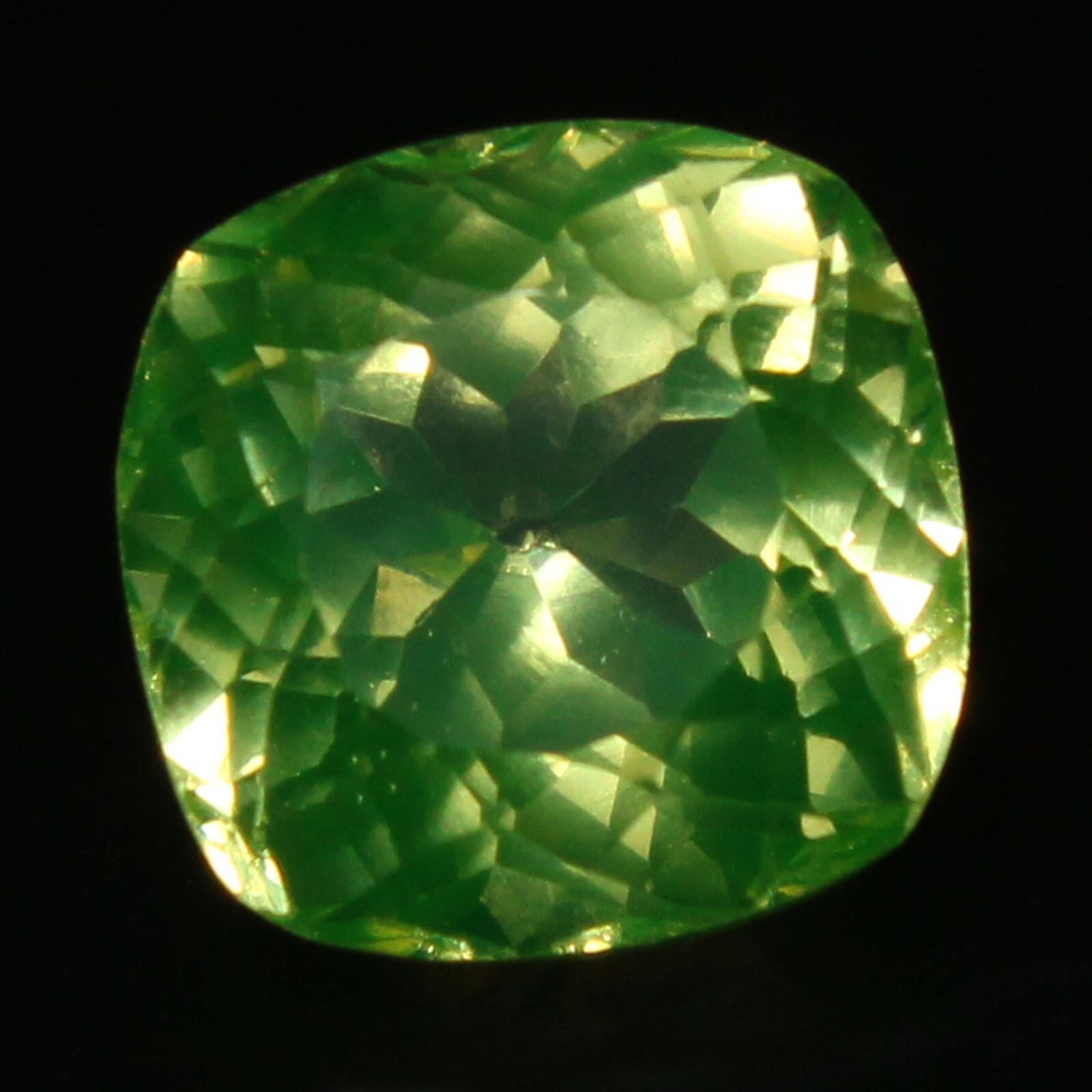 Natural 6.40 Ct Certified RARE Yellow Tanzanite 11×11 mm UNHEATED AAA+ Gemstones