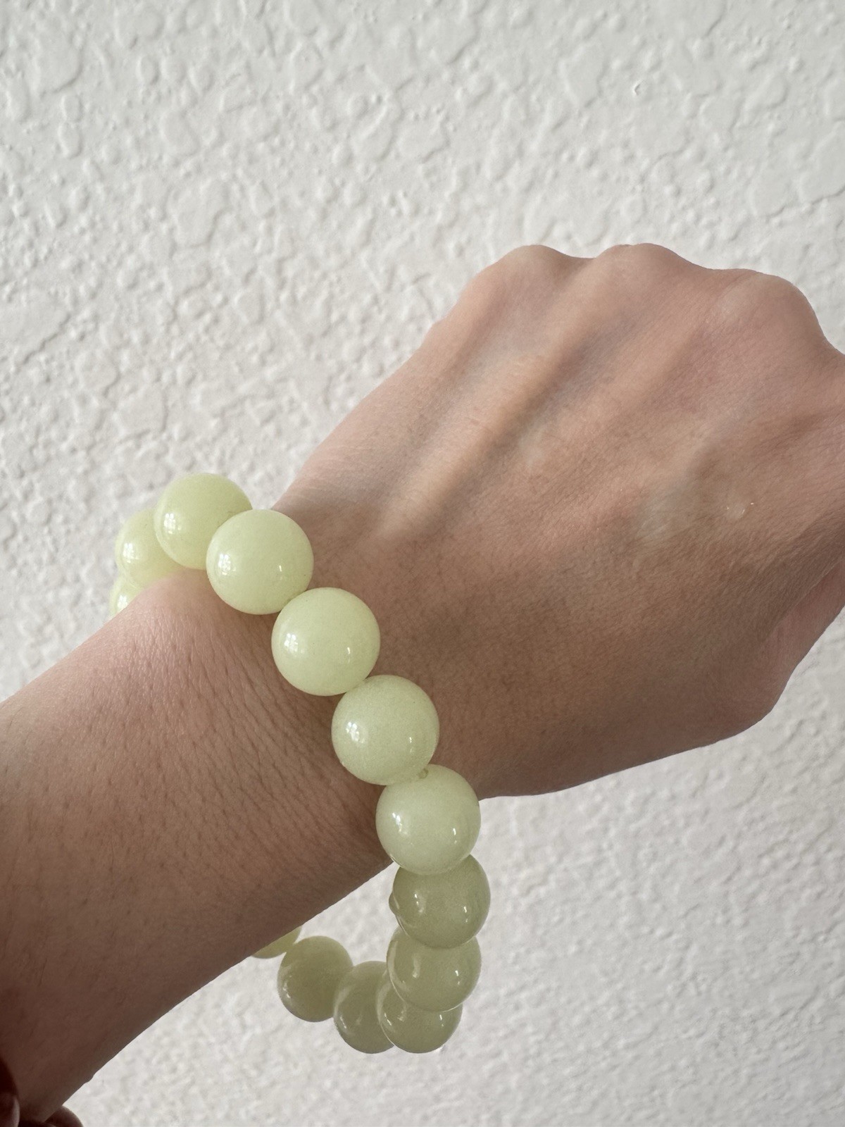 Glow-in-the-dark stone Bracelet 11.8mm