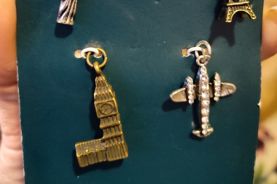 Hildie And Jo- 11 Pc Adventurous Travel Charms