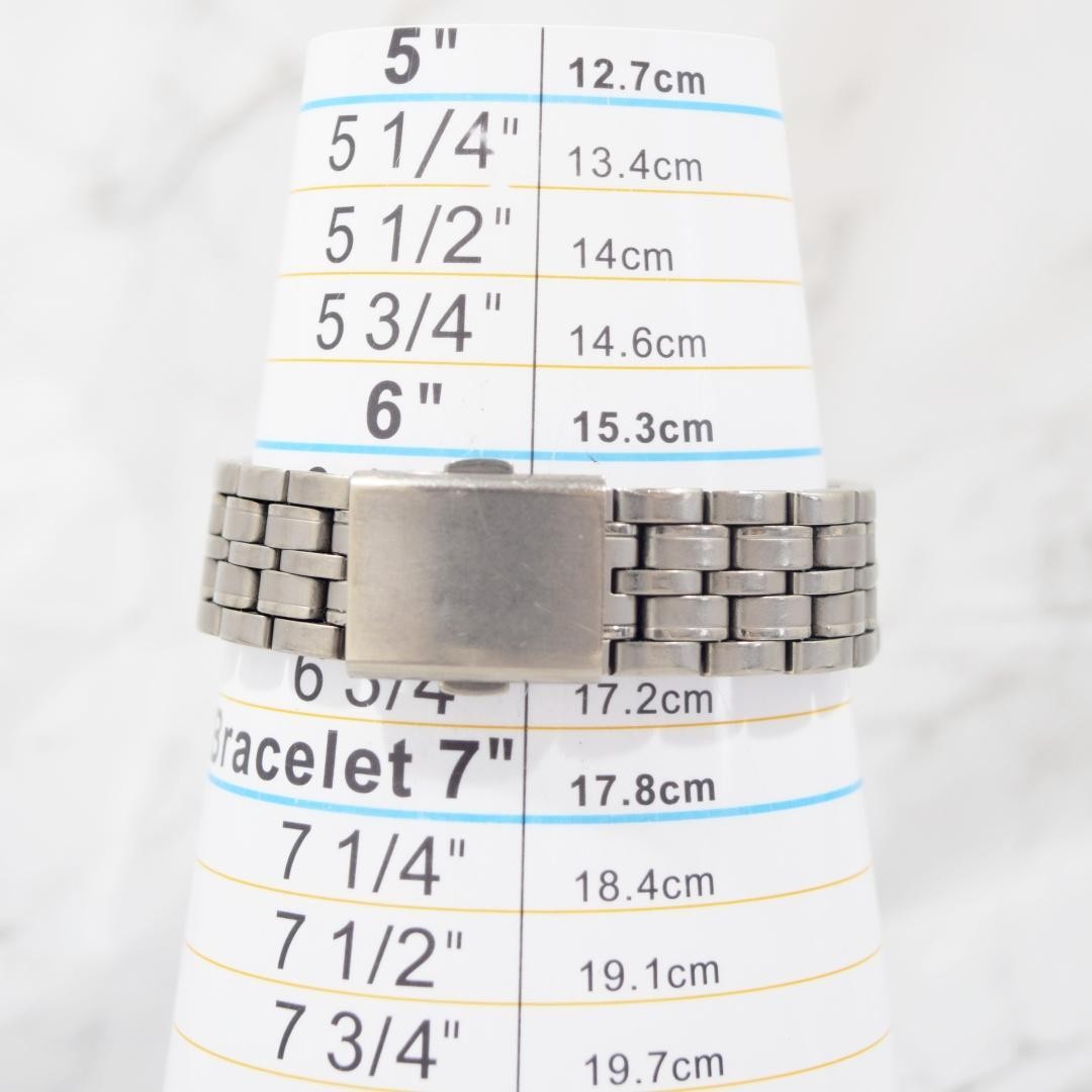 1996 SEIKO Spirit AGS Titanium watch with date display, non-functional.