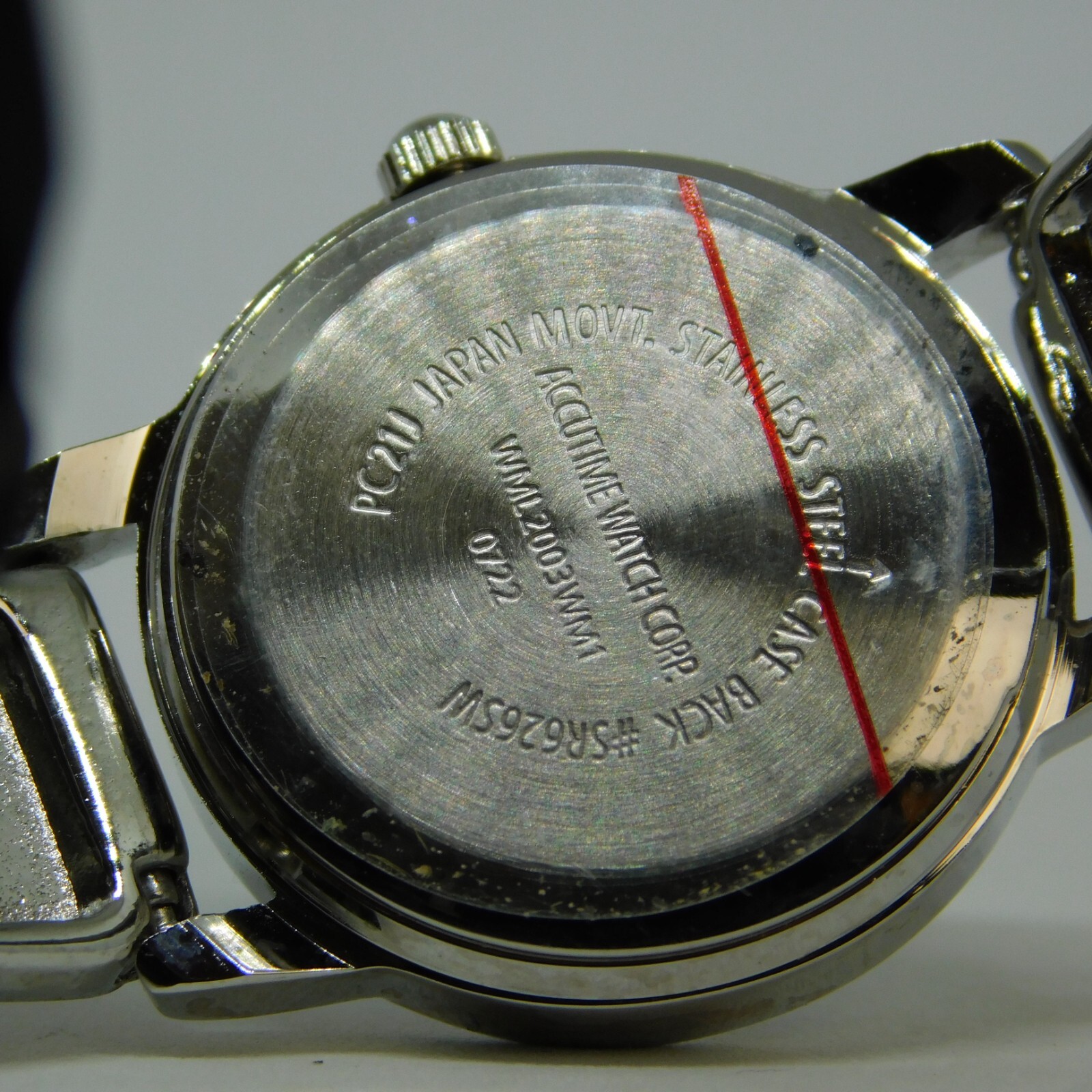 ACCUTIME WATCH CORP. WML2003WM1 Women’s Watch Sz. 6 1/4″ New Battery