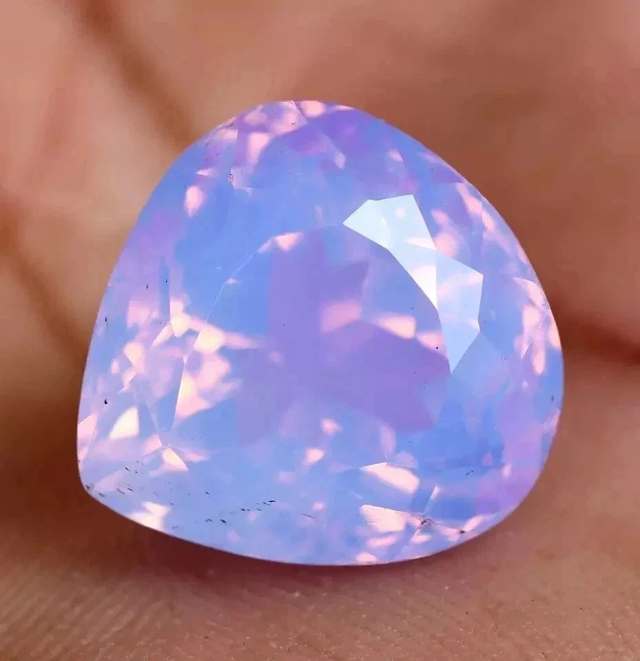117.70 CT Flawless Pink Opal Pear Cut Certified Loose Gemstone