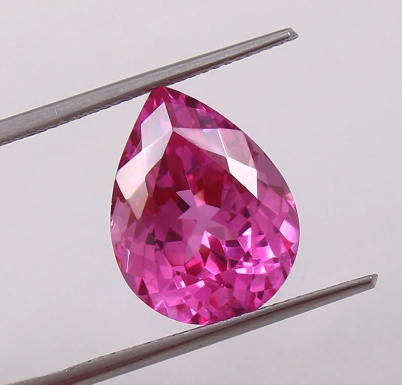 9.54 Ct Flawless Natural Blue Sapphire Pear Cut EGL Certified Loose Gemstone