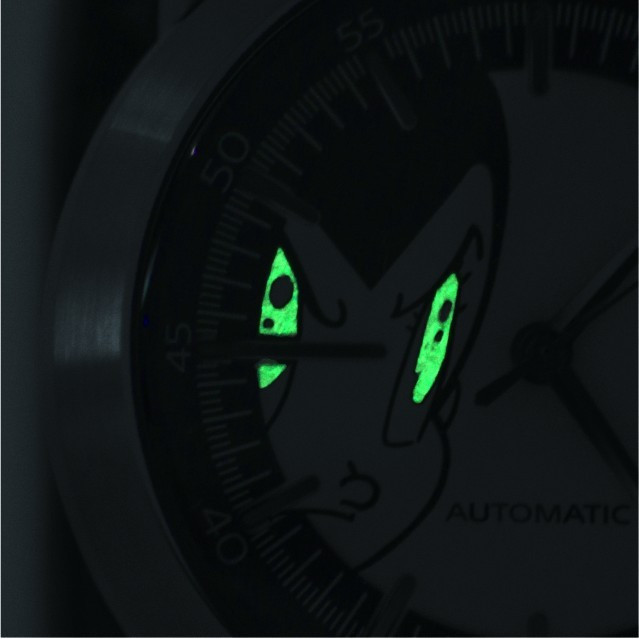 SONY wena wrist Three Hands Mechanical Silver ATOM Edition WNW-SB12A/S Astro Boy