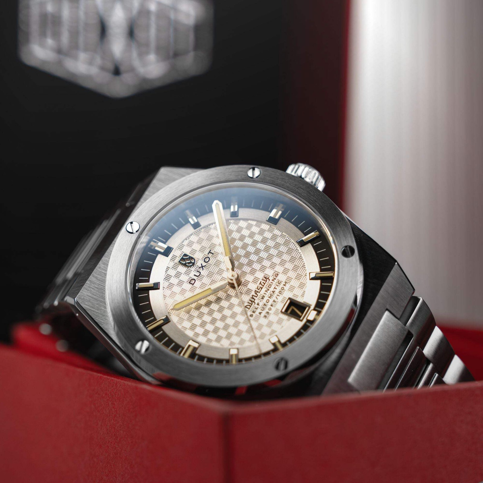 Duxot Bastia Stainless Steel 40mm Japanese Automatic Wristwatch DX-2068-22