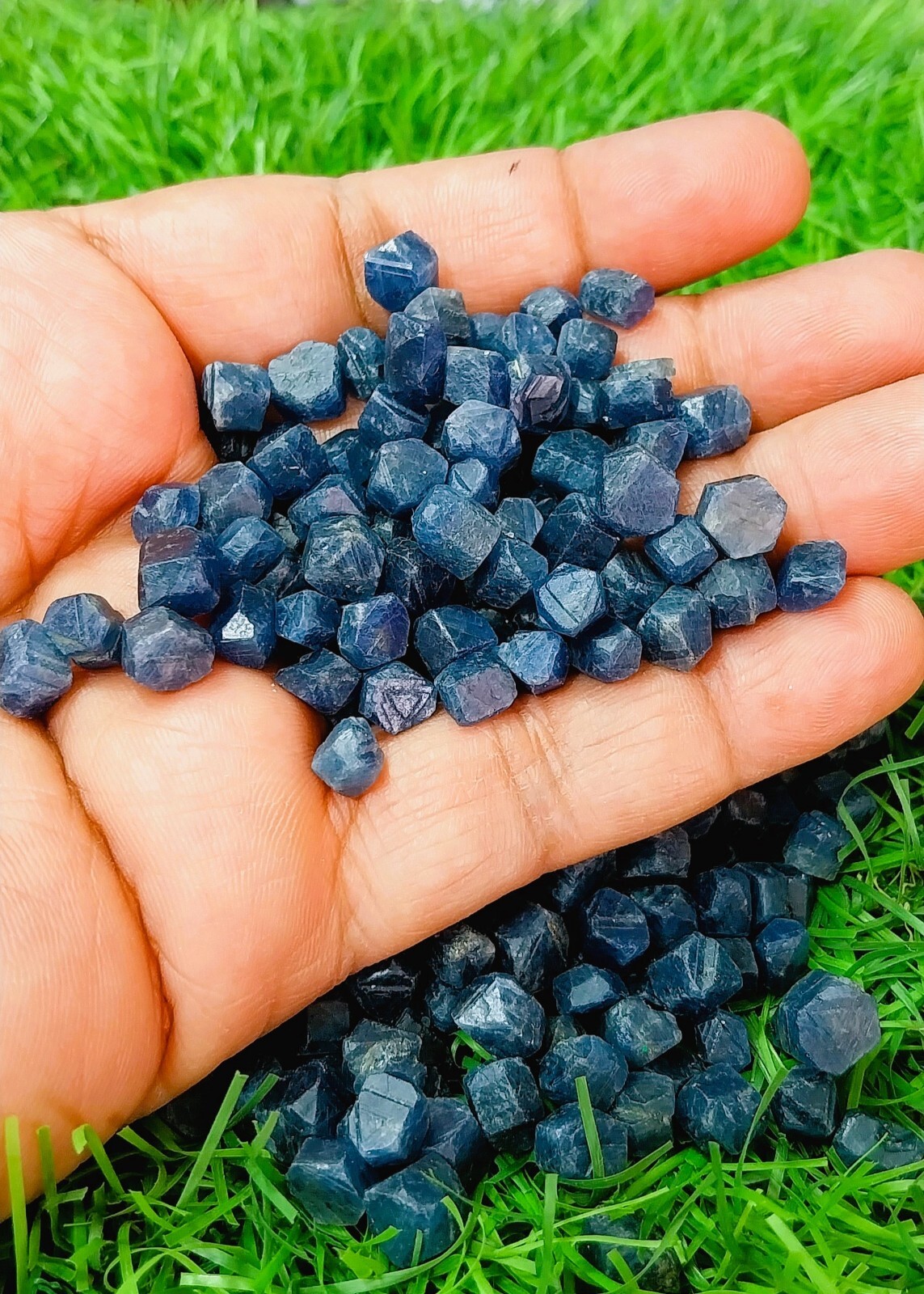 Natural Ceylon Blue Sapphire Rough Loose 100% Untreated Sapphire Rock 100 Ct-Lot