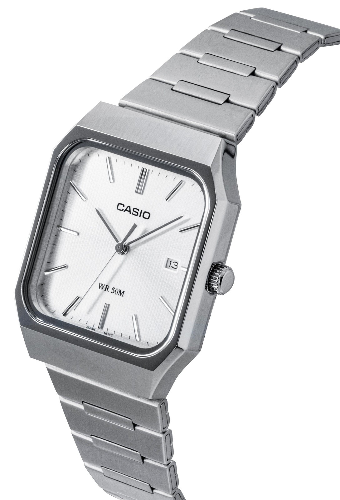Casio Standard Silver Dial Quartz Casual 50M MTP-B185D-7AV Men’s Watch