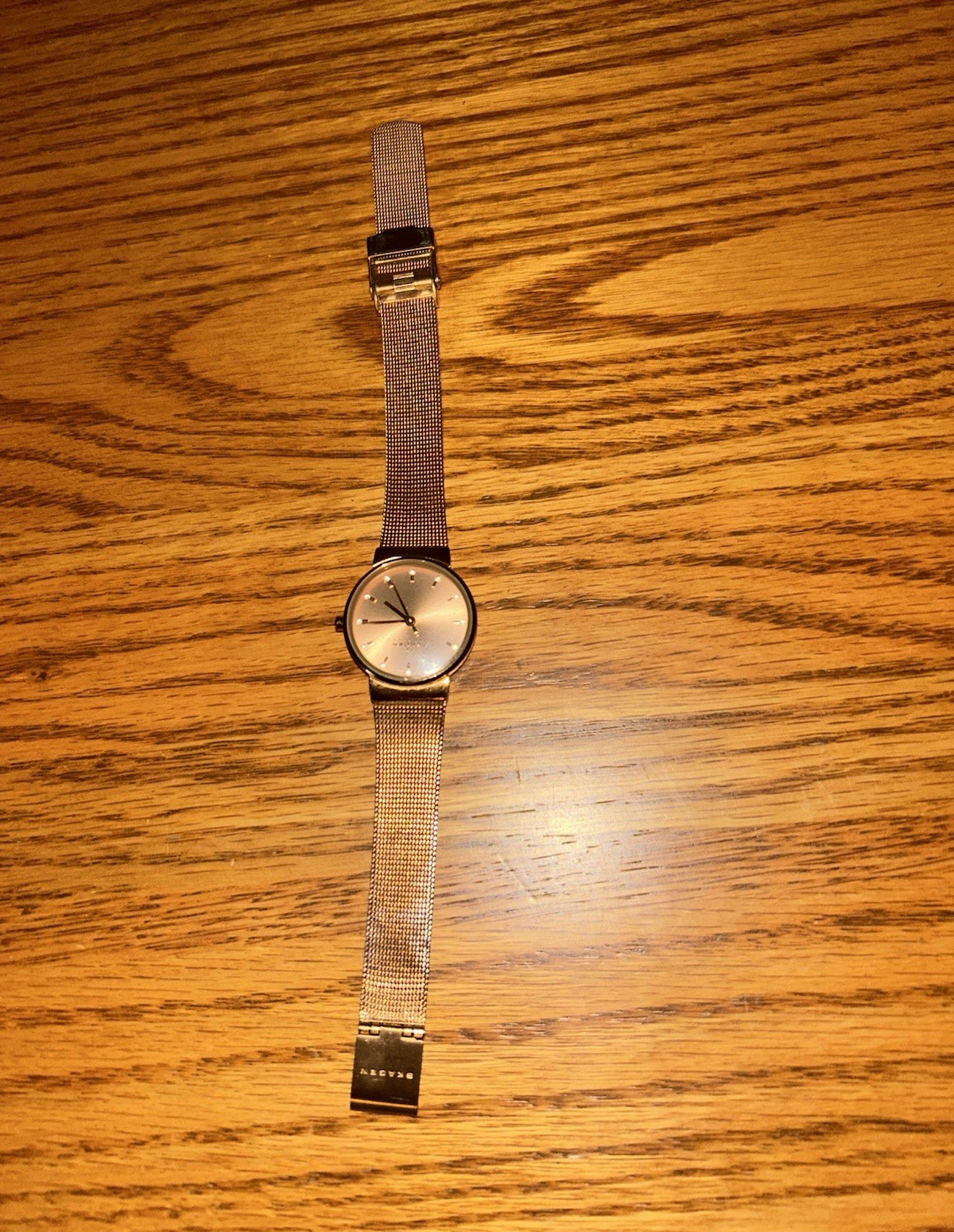 Skagen SKW2107 Women’s Rose Gold Dial Gold Mesh Bracelet Quartz 30m Watch