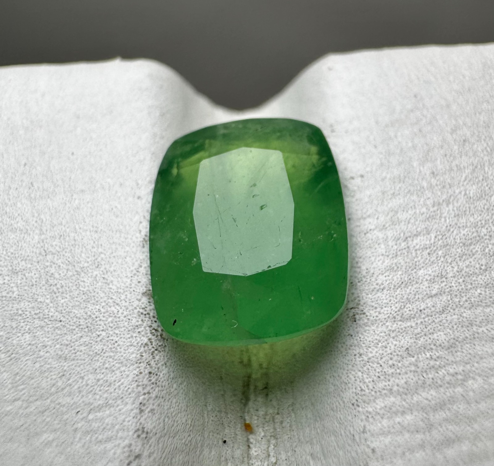 2.80 Carat Rare Transparent Green Hauyne Cut Gemstone From @Afghanistan