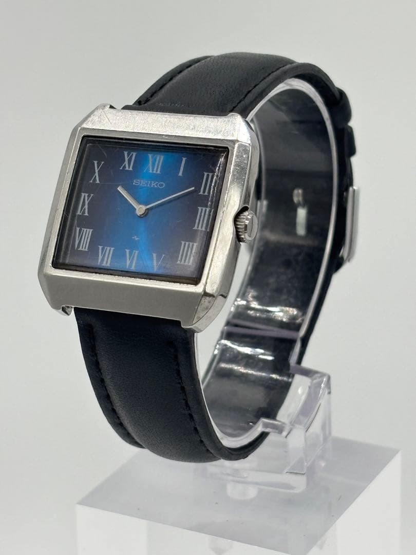 Seiko Chariot Hand Wound 2220 3172 Blue Working Men’s Model