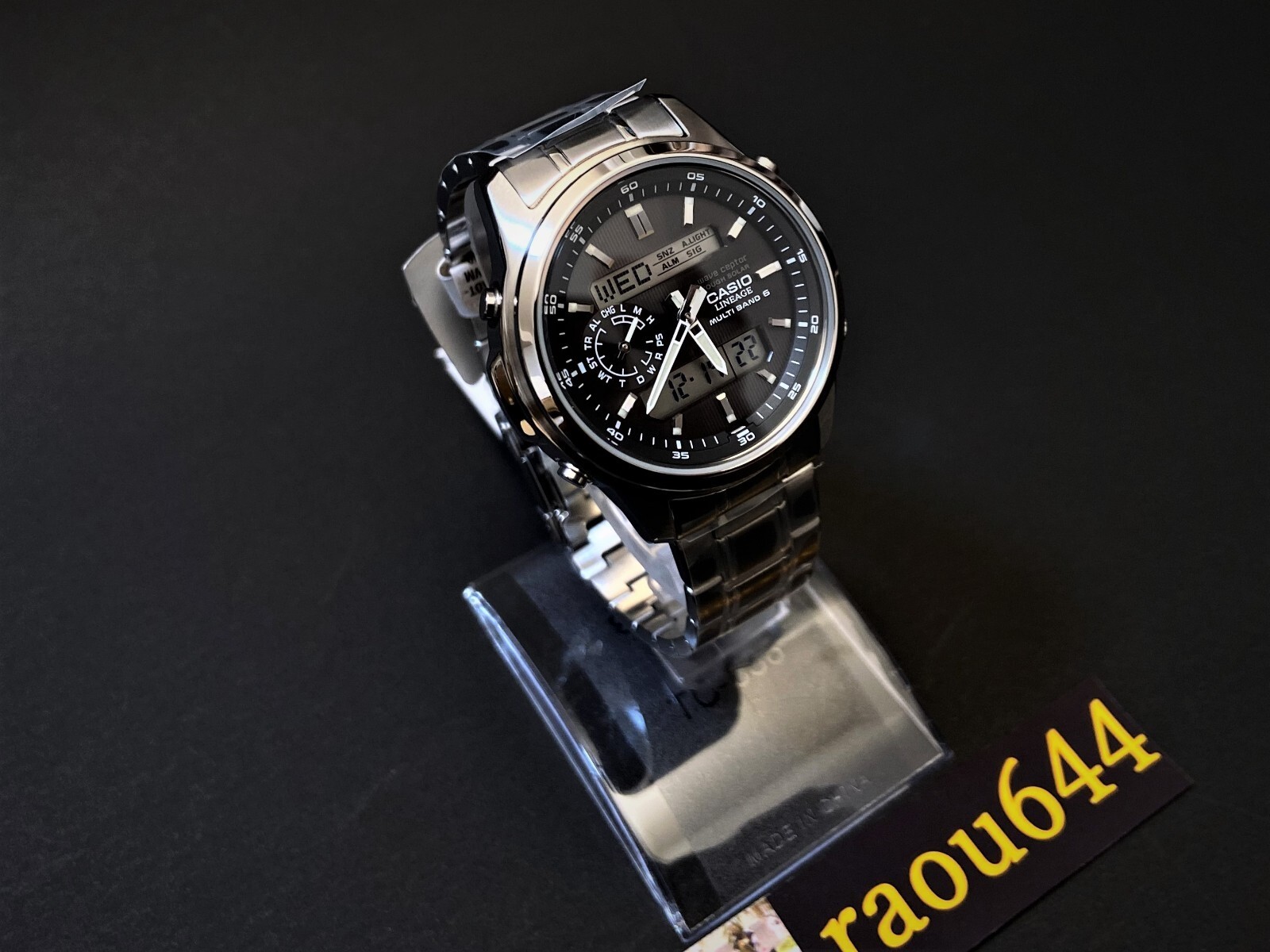CASIO LINEAGE LCW-M300D-1AJF Tough Solar Atomic Radio Watch Stainless Steel