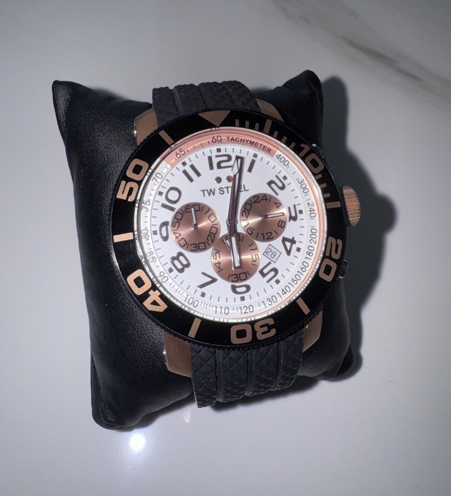 TW Steel Watch TW76 45MM Rose Gold
