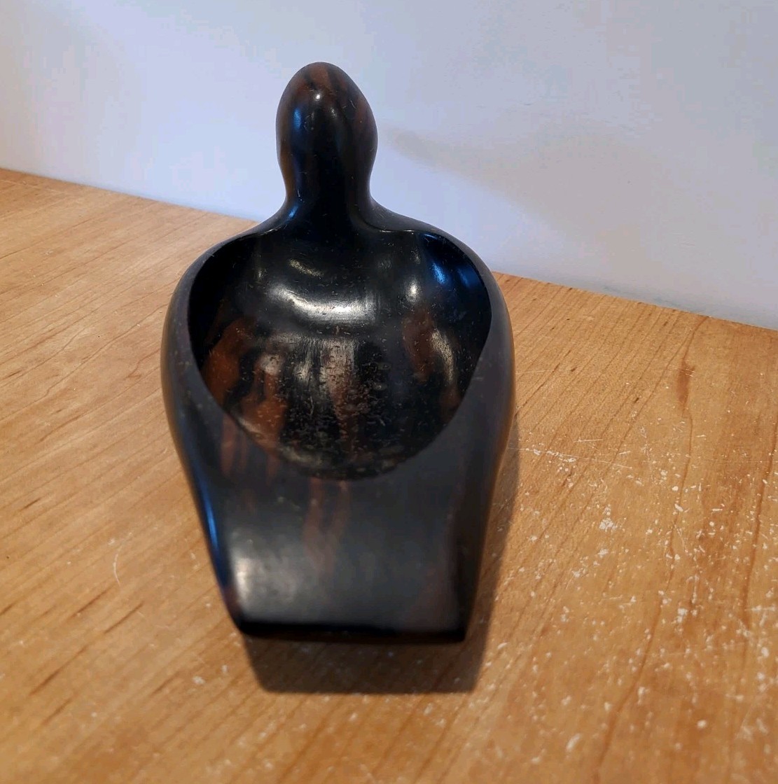 DUCK MALLARD Dark Wood Desk Top Home Office Supply Holder 9 x 3.5 inches