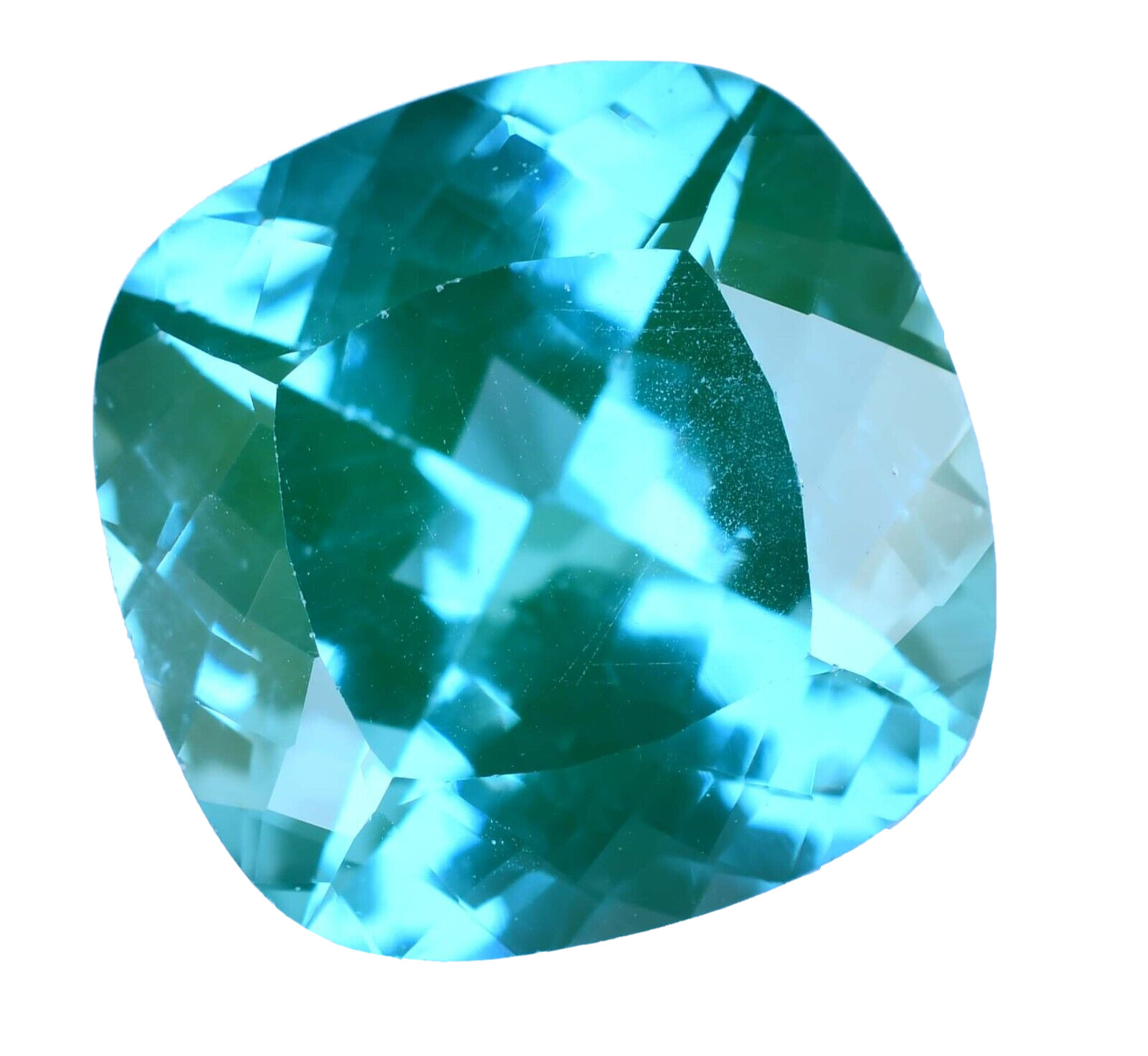 29.00 Ct Natural Paraiba Tourmaline Greenish Neon Blue Copper Loose Gemstone