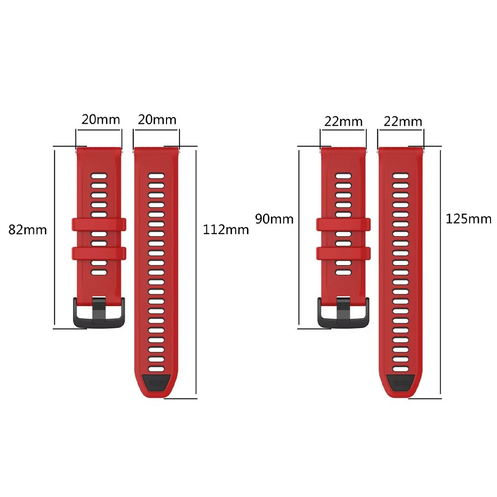 Silicone Sport Strap For Garmin Forerunner 255 265 245 165 Band For Garmin Venu