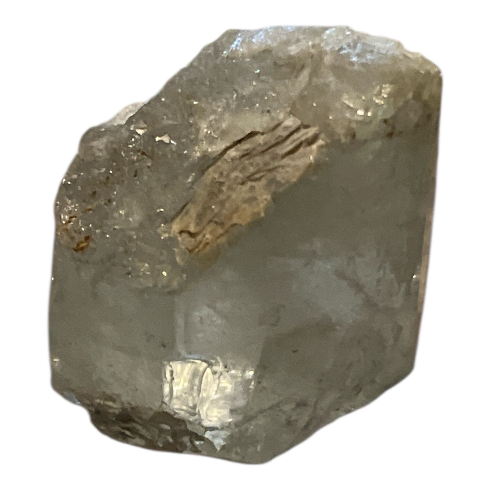 Natural Aquamarine Rough 45g | 1.25” Raw Blue Beryl Crystal Specimen