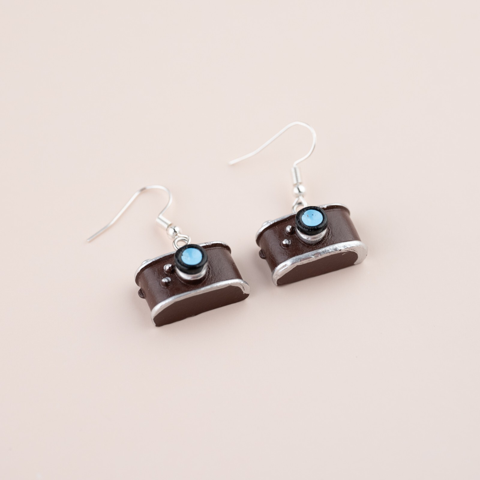 Camera Earrings Photo Photographer Shoot Photography Hook Dangle Drop Jewellery