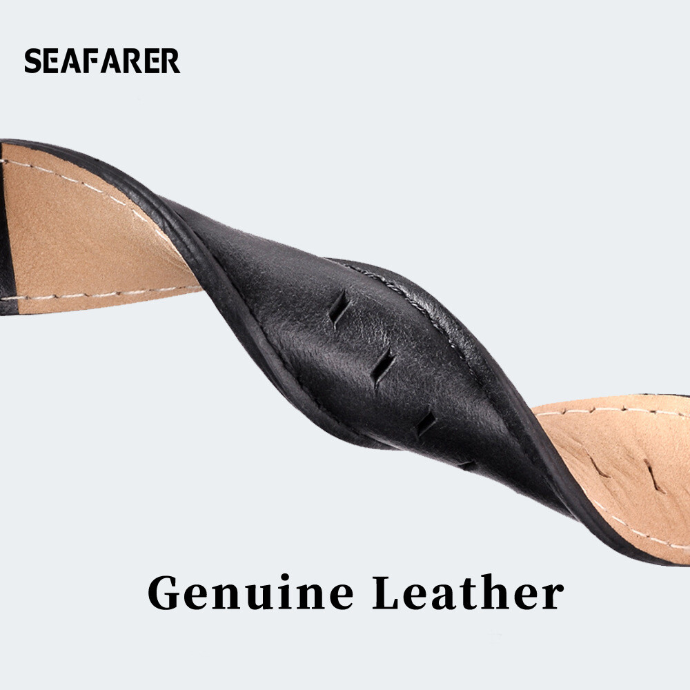 Crocodile Grain Genuine Leather Watch Strap Cowhide Wrist Band 14 16 18 20 22mm