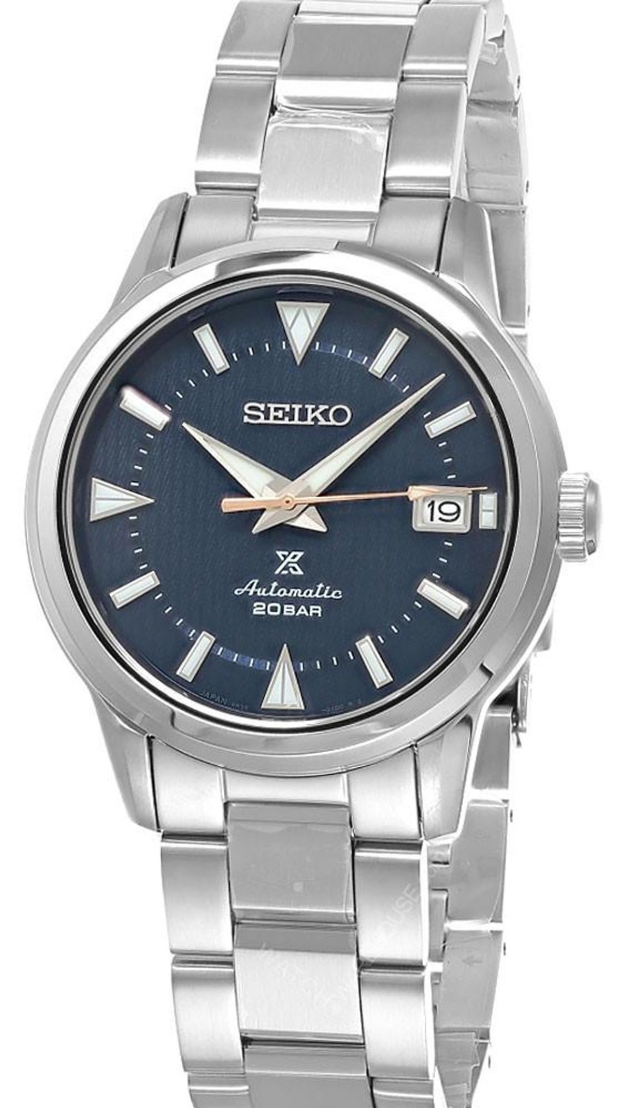 SEIKO Prospex Alpinist Automatic 38 MM Blue Dial SS Men’s Watch SPB249