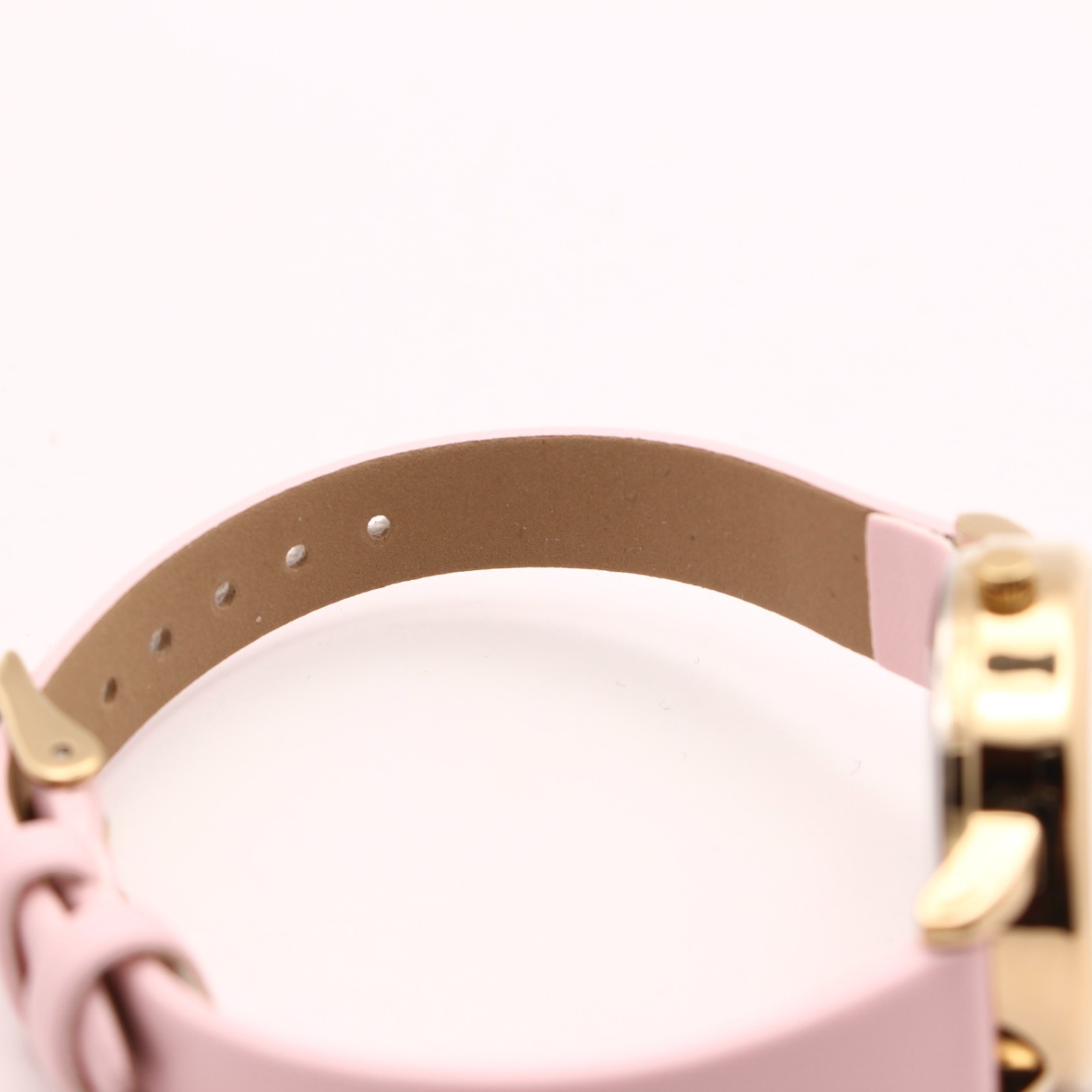 Hello Kitty 50th Anniversary Ladies Watch Pink Gold Quartz w/Box Warranty Japan