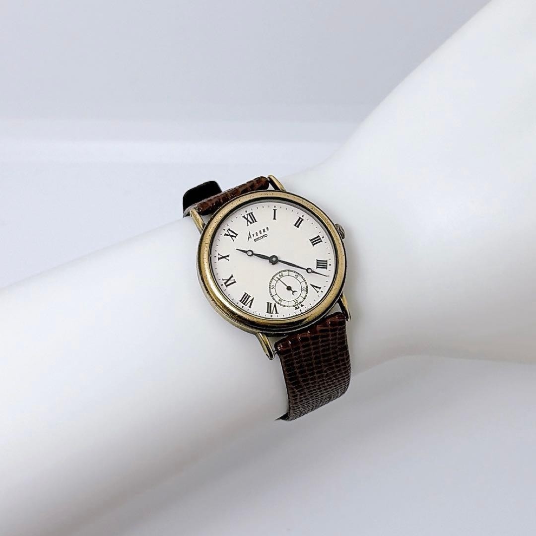 [New Battery/Strap] Seiko Avenue Small Seconds Roman Numeral Dial, 1999