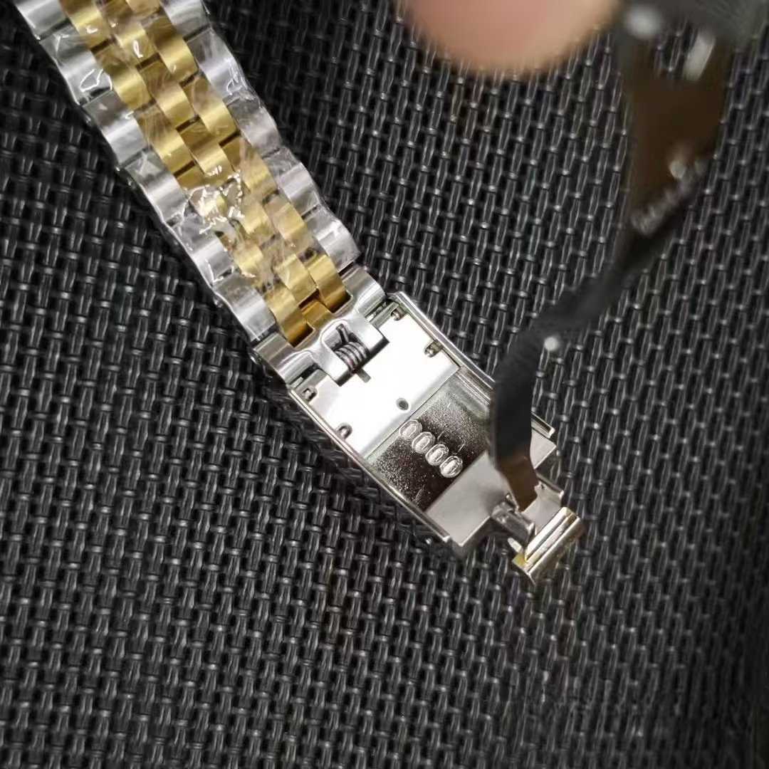 22mm Two tone T-fit Clasp Jubilee Bracelet Fit Tudor Black Bay 79363 79733 79833