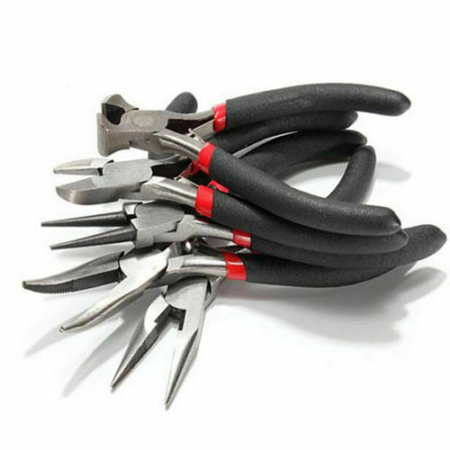 5pcs Plier Jewelers Pliers set Jewelry Making Beading Wire Wrapping Tools New