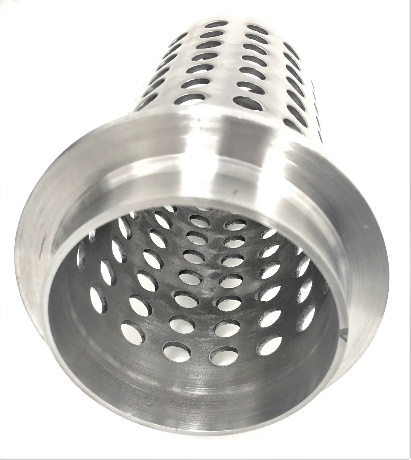 Perforated Flask 4″ x 9-1/2″ Casting Flask Vacuum Casting Stainless 1/8″ Wall