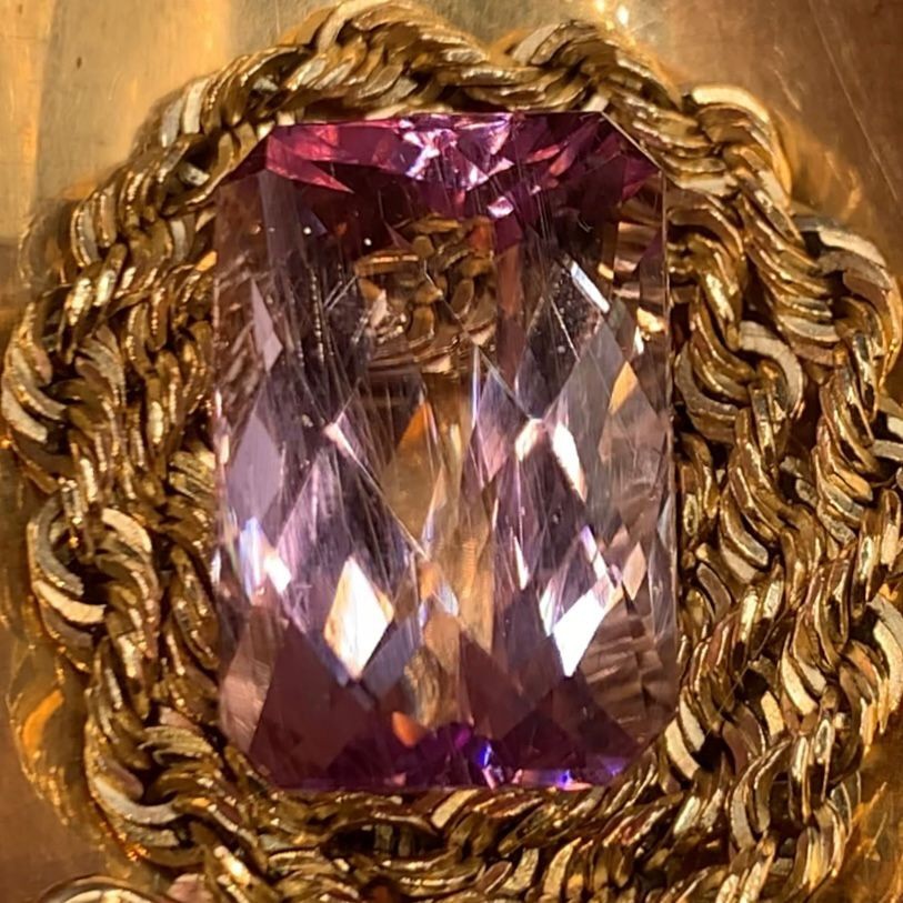 12.30Ct Natural Pink Kunzite