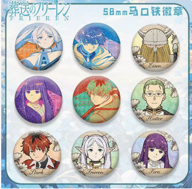 20pcs/Lot Japanese anime cartoon cute mix children Badge Button Pin 5.8cm gift
