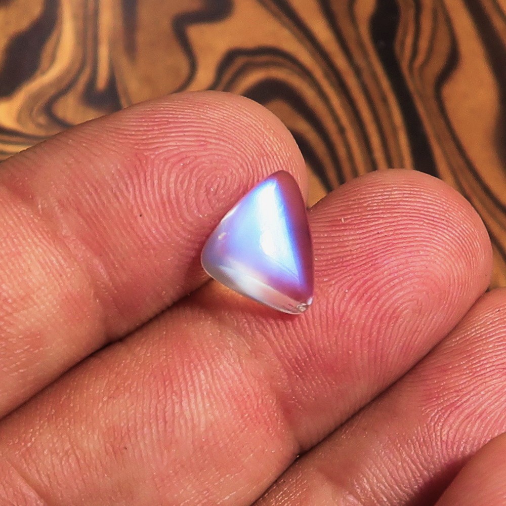 Loose Moonstone, Unique Designer Cabochon, 3.5 CT – 11.6 mm x 8.8 mm x 5.2 mm