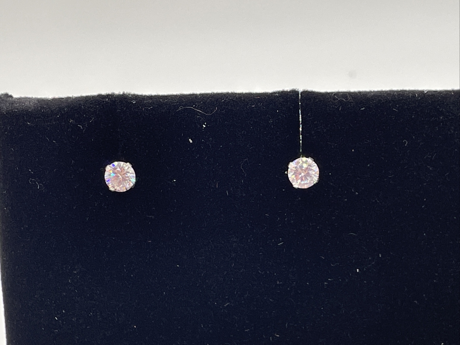 Set of 3Pairs (RD4mm, 5mm and 6mm) Sterling Silver Stud Earrings