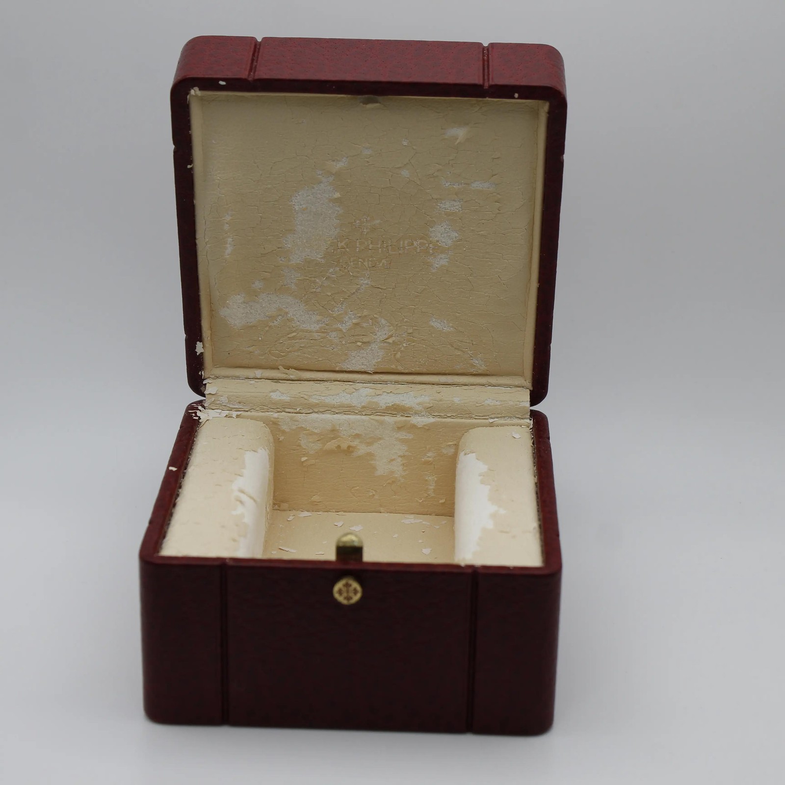 Patek Philippe Red Burgundy Presentation Storage Watch Box