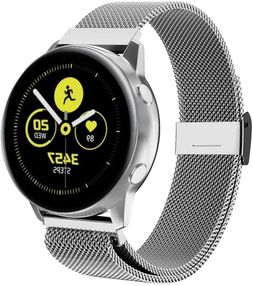 Samsung Galaxy Watch 7 6 5 4 40 44mm Classic 42mm Milanese Loop Band Strap 20mm