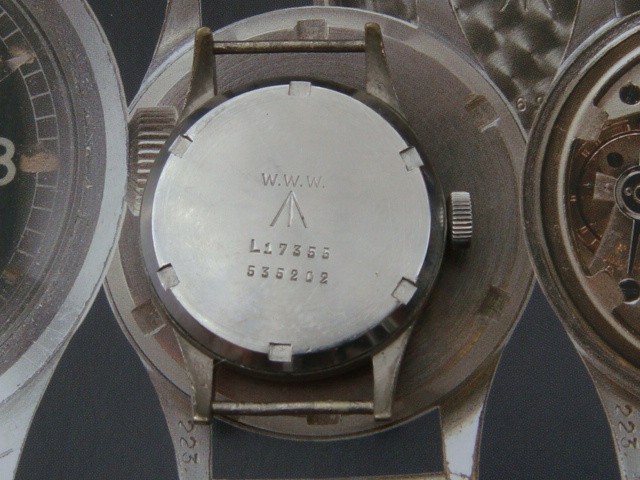 Record Dirty Dozen Military issue WWW WW2 vintage watch sterile dial full srvice