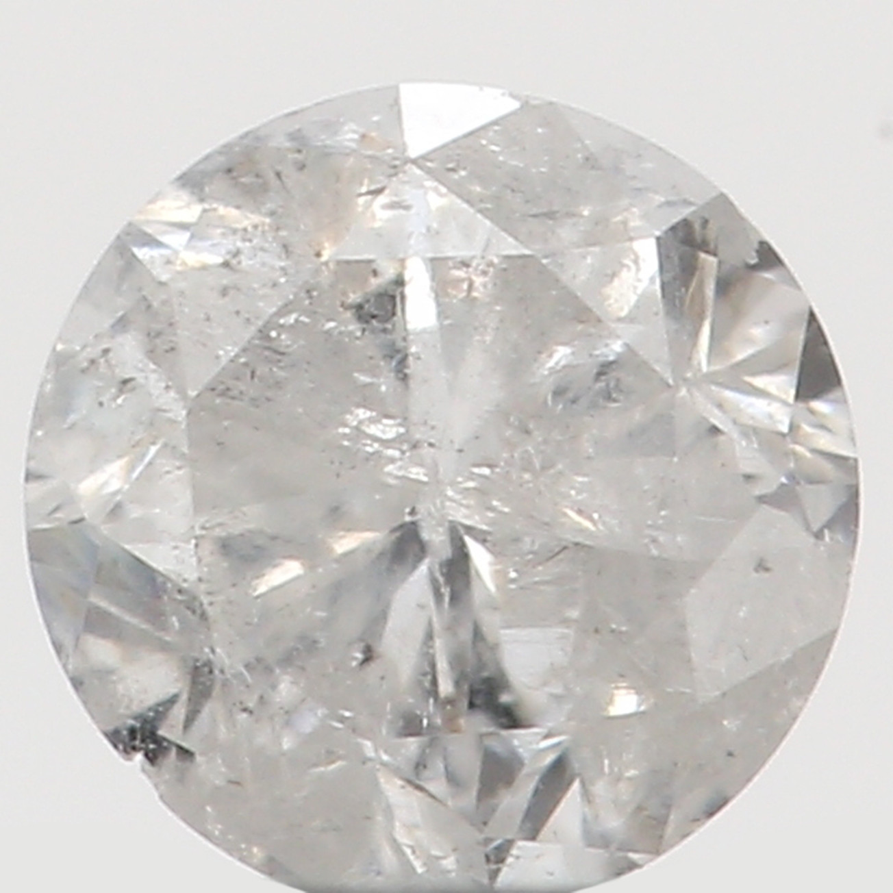 0.17 Ct Natural Loose Round Diamond 3.40 MM H Color Round Brilliant Cut N7980