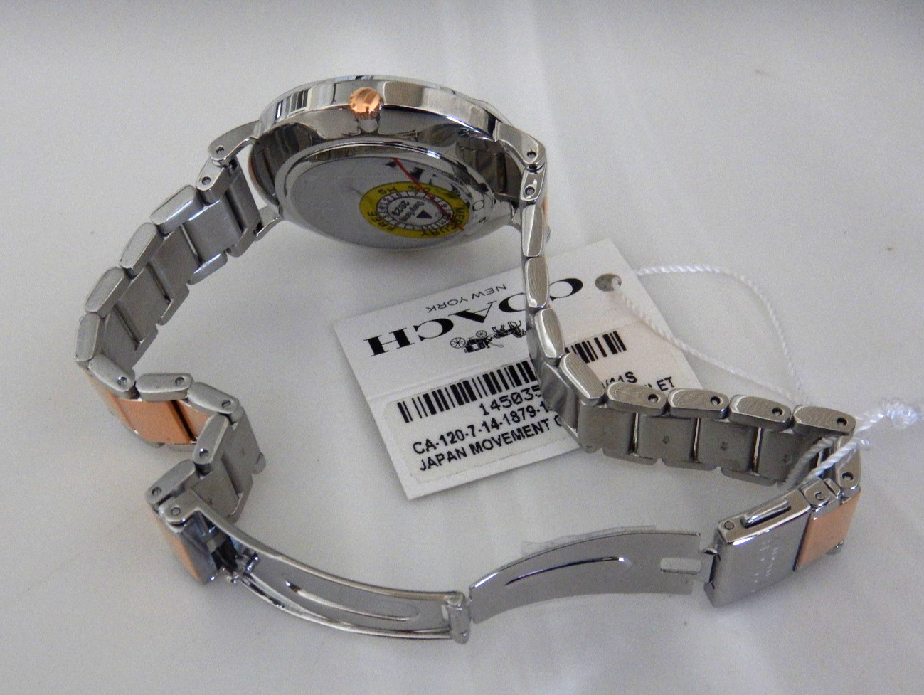 Brand New Coach 14503522 Perry Watch Glitter Crystal Markers