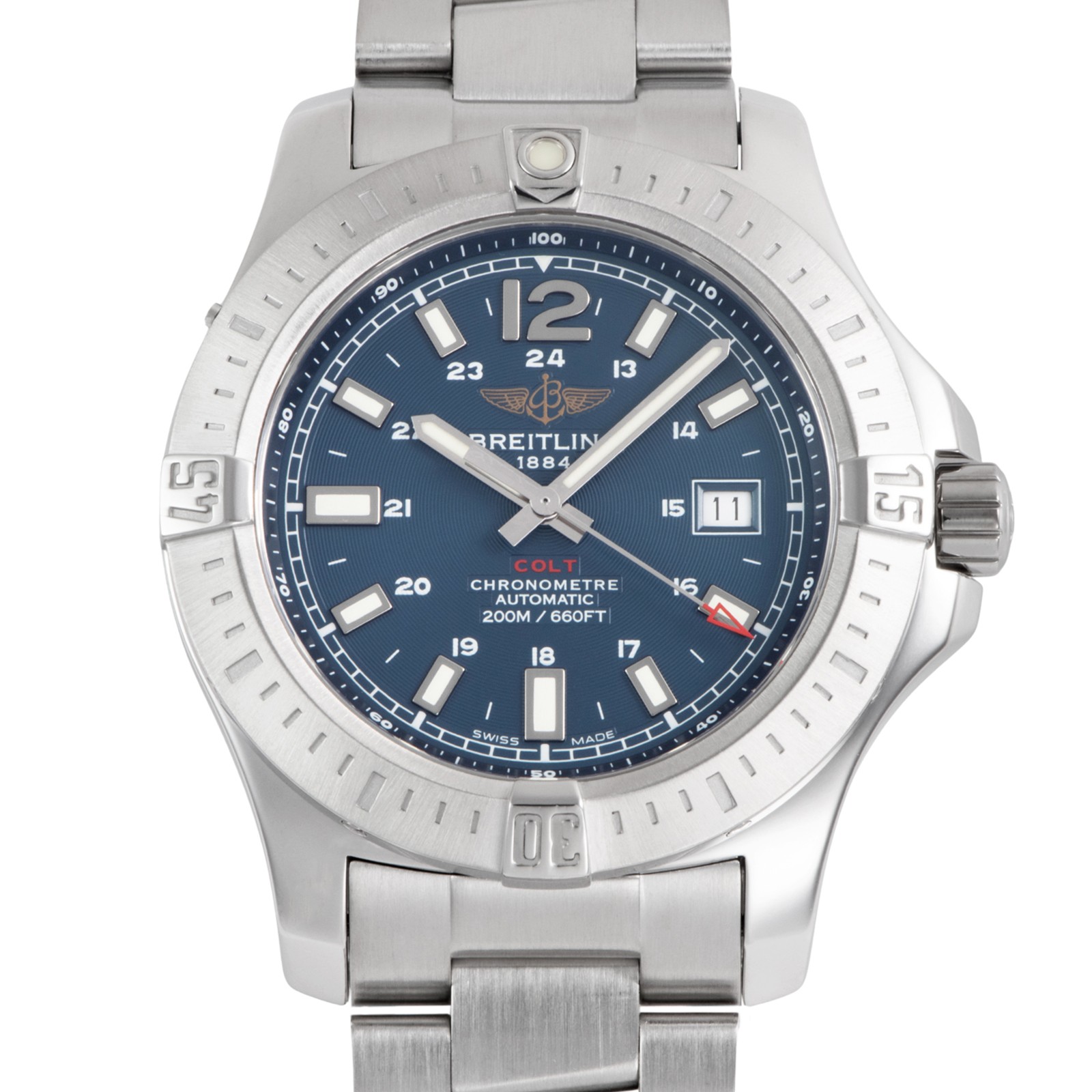 BREITLING Colt GMT A173C06PCS(A17388) Watches Stainless Free Shipping with Box
